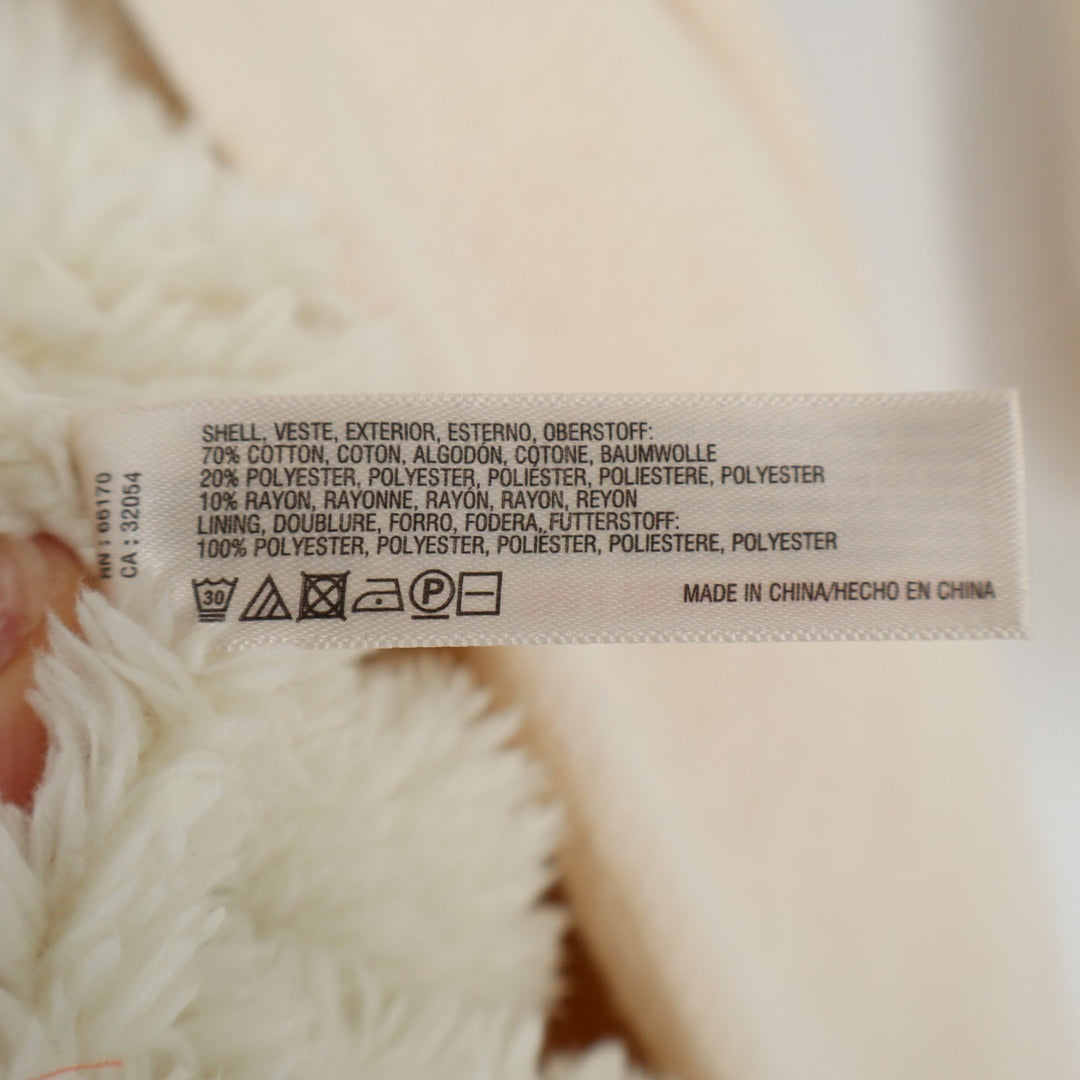 Anthropologie Saturday/Sunday Cardigan Sweater Womens S Blush Fur Shawl Collar