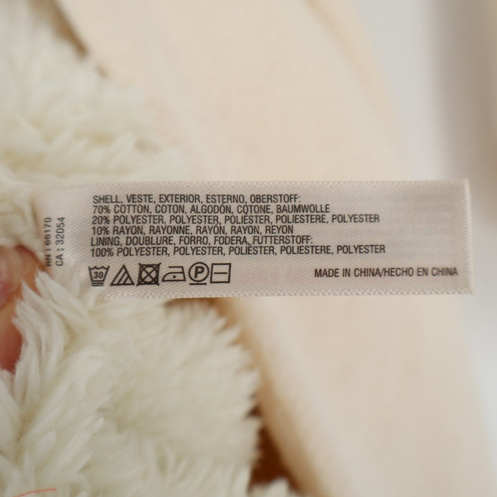 Anthropologie Saturday/Sunday Cardigan Sweater Womens S Blush Fur Shawl Collar