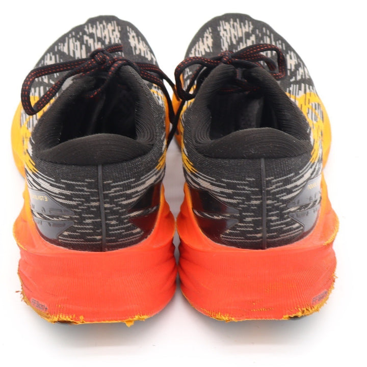 ASICS Novablast 3 Mens Running Shoes Black Amber Orange Size 11