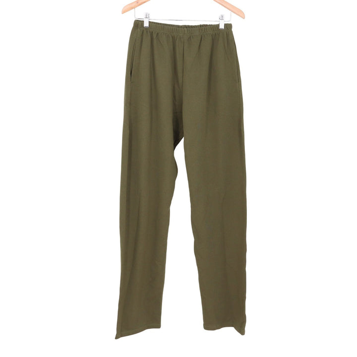 Naked Wardrobe Olive Green Straight Leg Sweatpants Medium