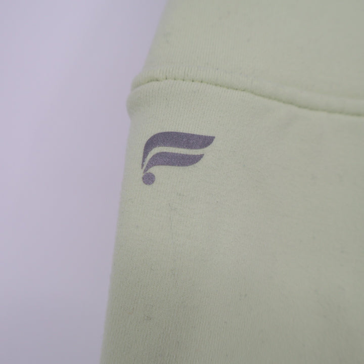 Fabletics PowerHold Athletic Shorts Womens Lime Green High Waist Mid Rise