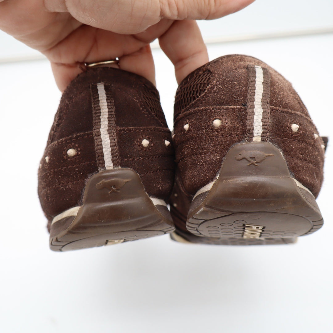 Rocket Dog Sneakers Womens 9 Mary Jane Brown Suede Mesh Studded Good