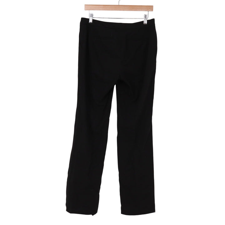 Calvin Klein Pants Women 4 Straight Leg Black Stretch Professional Excellent