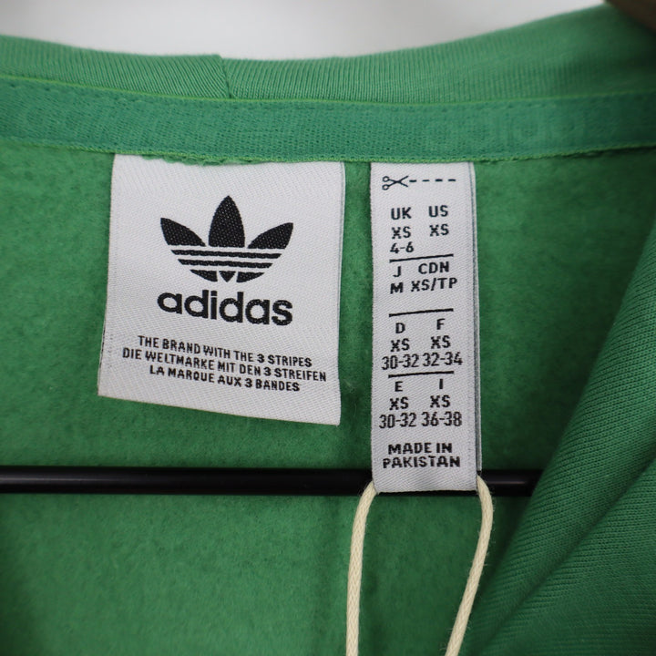 Adidas Originals Womens Essentials Oversized Hoodie Preloved Green XS