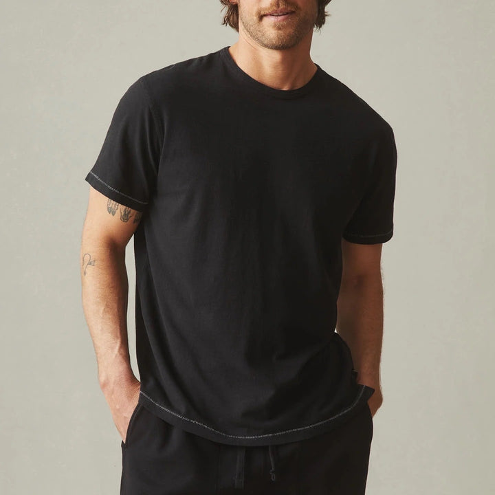 American Giant Men's Hemp Jersey Crew Tee Size M Made In USA