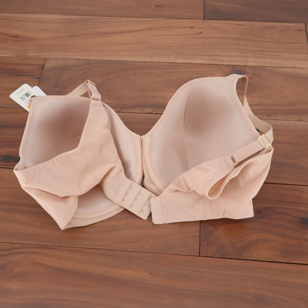 Natori Cloud Comfort Back Smoothing T Shirt Bra Women 38DD Light Mocha Underwire