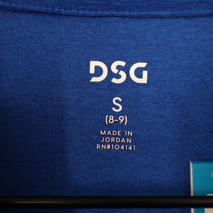 DSG Girls Movement Royal Blue Heather 1/4 Zip Pullover Shirt Small 8-9
