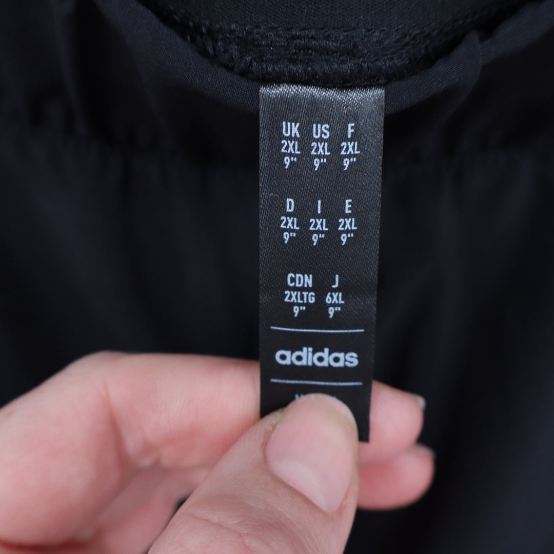 Adidas Mens Club Stretch Woven Tennis Shorts Black 2XL 9 Inch Inseam NEW