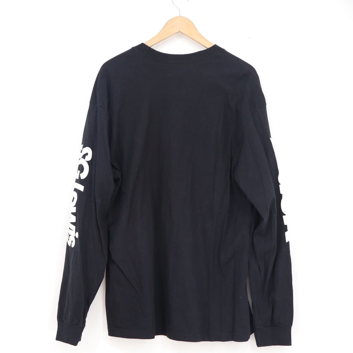 SG Lewis Dusk Long Sleeve Concert Tour Shirt Black Graphic Mens XL Gildan Cotton