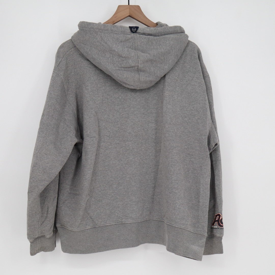 Vintage American Eagle Outfitters Snowboards Hoodie Mens Medium Gray Cotton