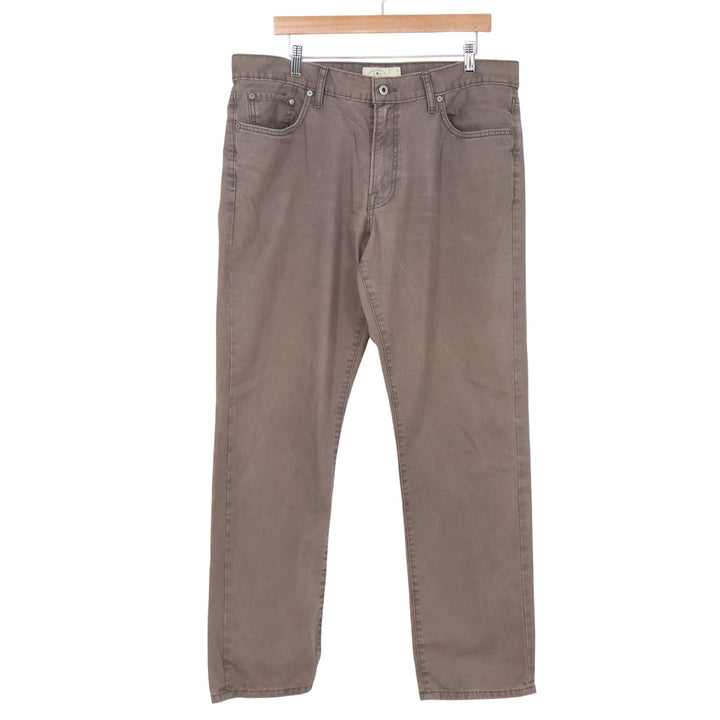 Lucky Brand Pants Mens 36x32 221 Original Straight Brown 100% Cotton Excellent