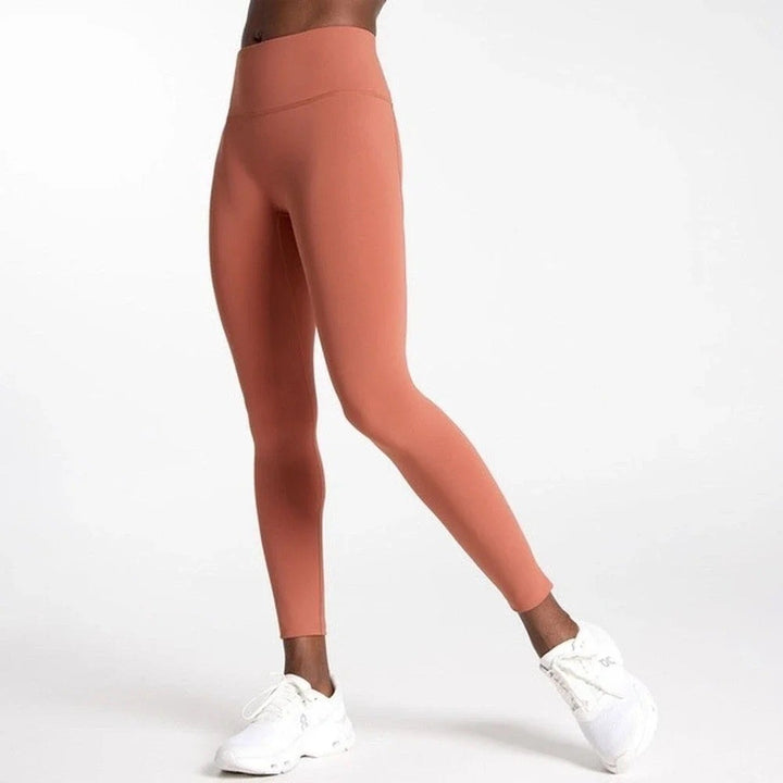 Calia Powermove 7/8 Leggings Womens Medium Red Brown High Rise NEW