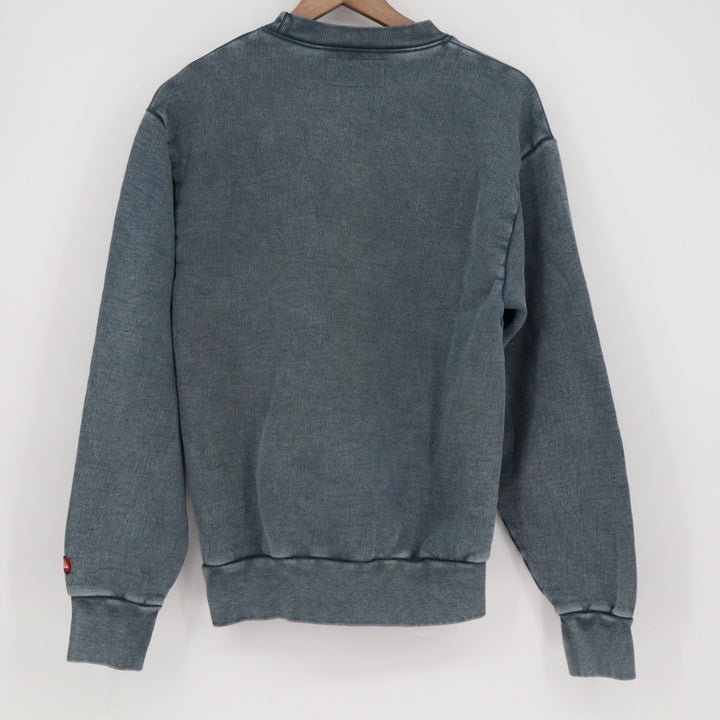 American Giant American Vintage Sweatshirt Unisex Small Blue Cotton Crew Neck