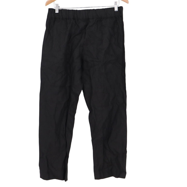 American Giant Pants Womens Medium Black Elastic Waist Wide Leg Outdoor Wear