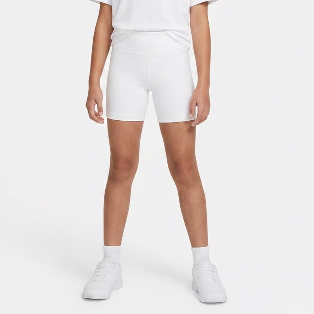 DSG Girls 3 Inch Performance Shortie White Athletic Shorts M 10-12