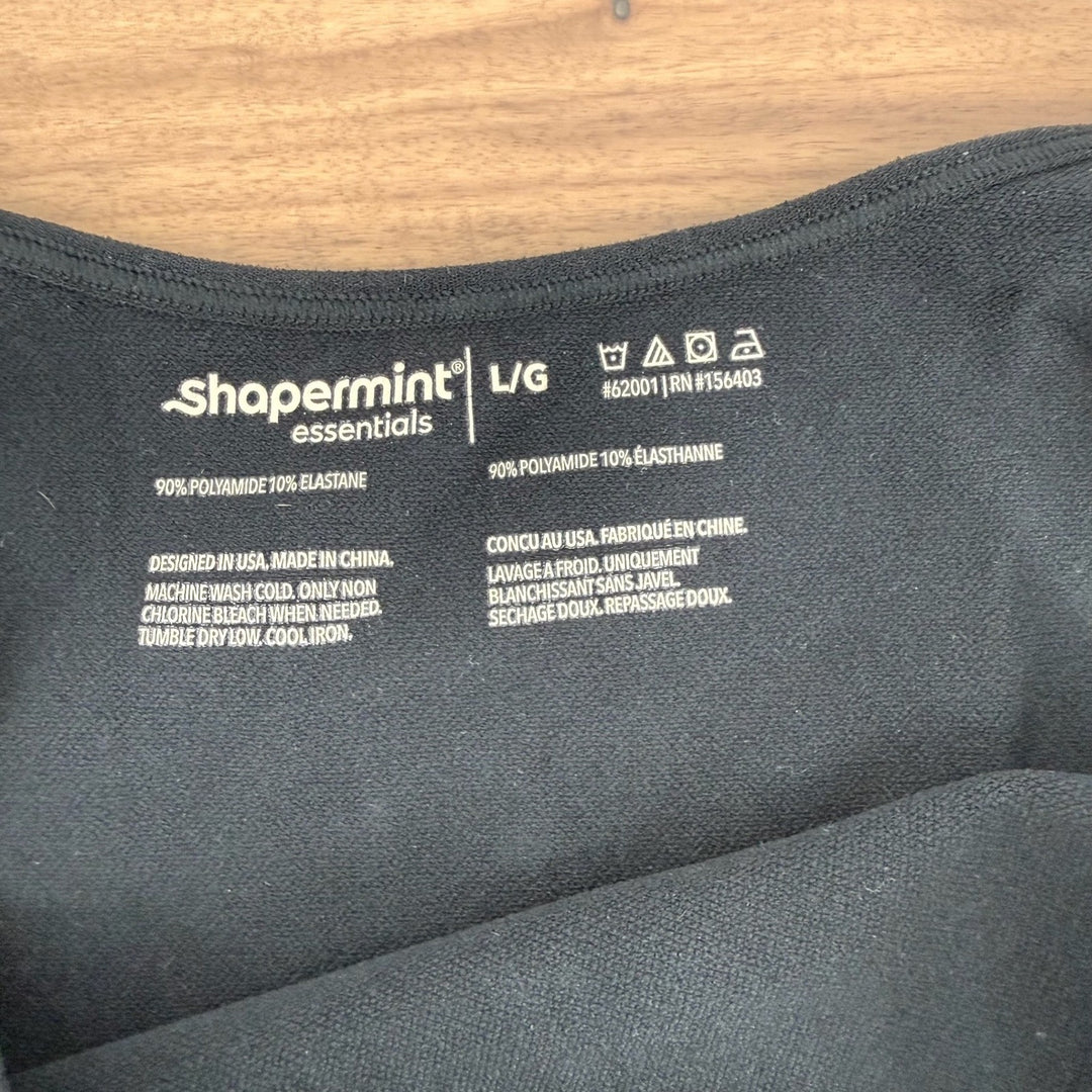 Shapermint Essentials All Day Every Day Scoop Neck Cami L Black