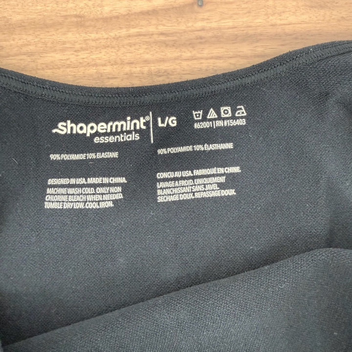 Shapermint Essentials All Day Every Day Scoop Neck Cami L Black