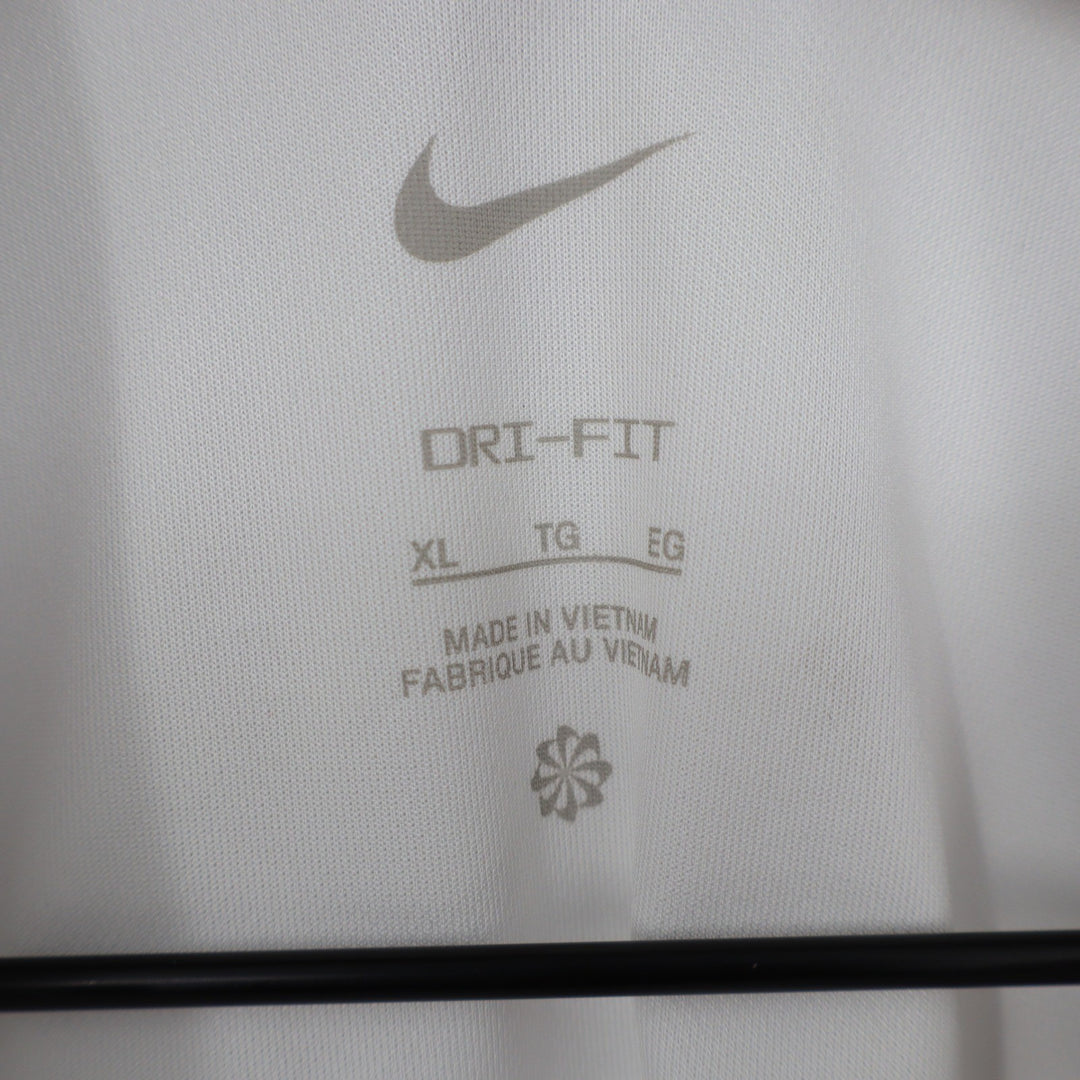 Nike Womens Dri-FIT Golf Polo Shirt White XL Short Sleeve Collared