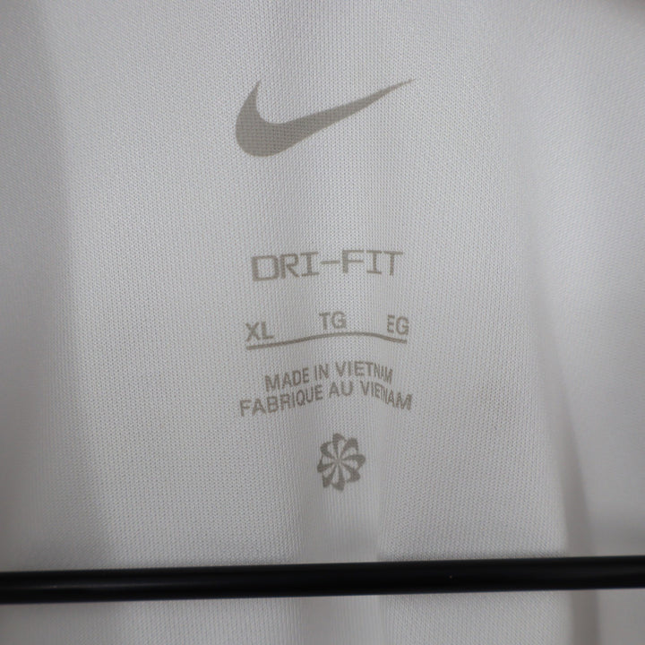 Nike Womens Dri-FIT Golf Polo Shirt White XL Short Sleeve Collared