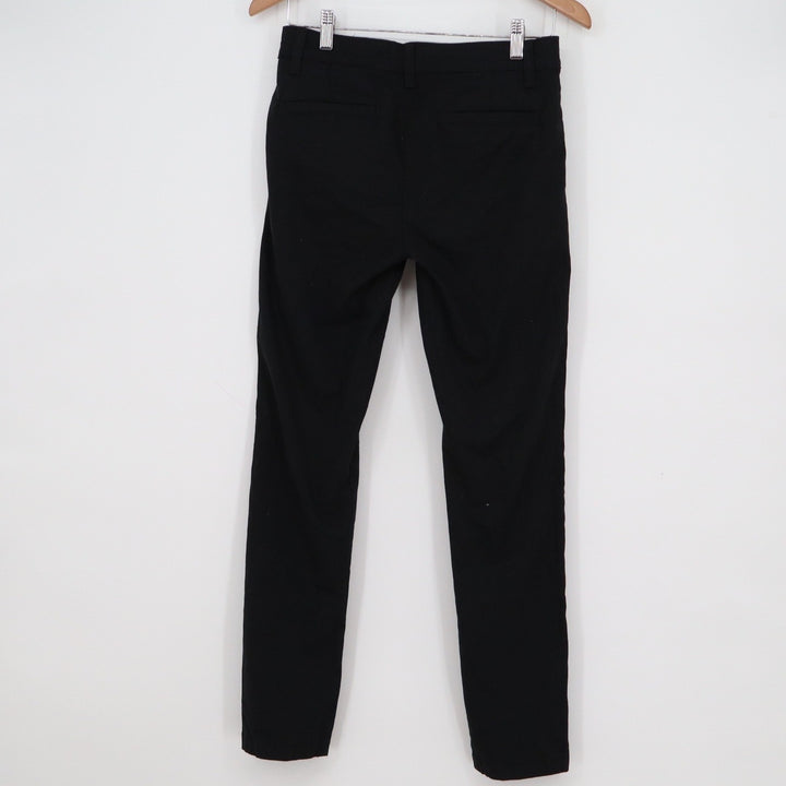 ASOS DESIGN Mens Skinny Chinos Black Cotton Stretch Trousers 28x30
