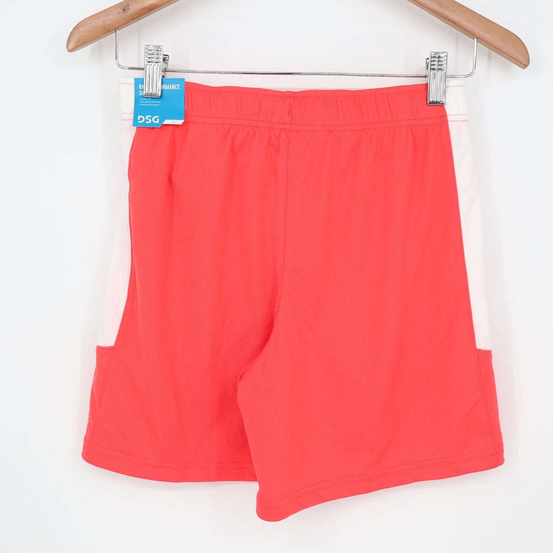 DSG Boys All Sport Short Cabana Coral Pure White L 14-16
