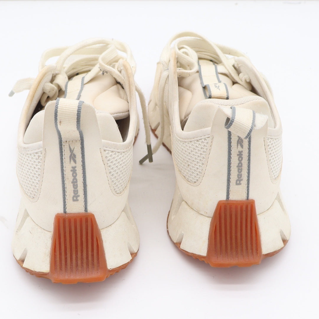 Reebok Zig Dynamica Cream Gum Running Shoes FX1103 Womens Size 9 Low Top Sneaker