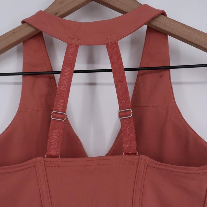 Gymshark Whitney Simmons Sports Bra Coral Pink Racerback XS