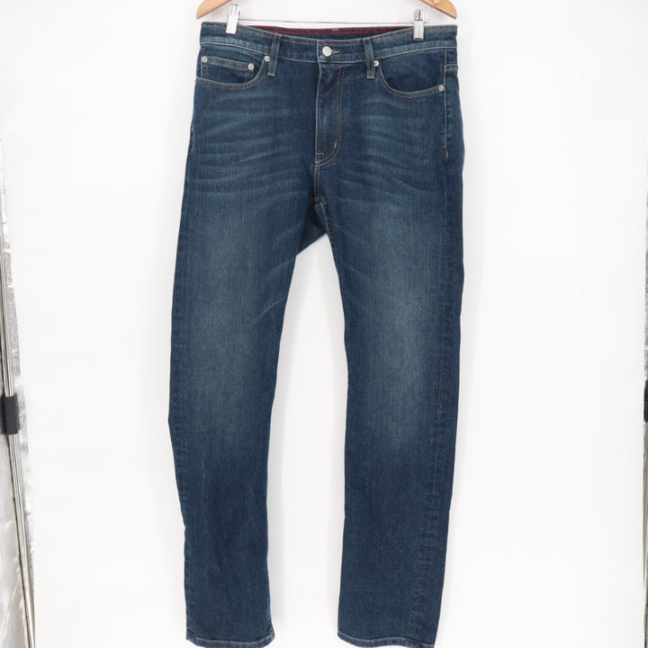 American Giant Skinny Jeans Mens 32x32 Bule Denim Stretch Mid Rise Outdoor Wear