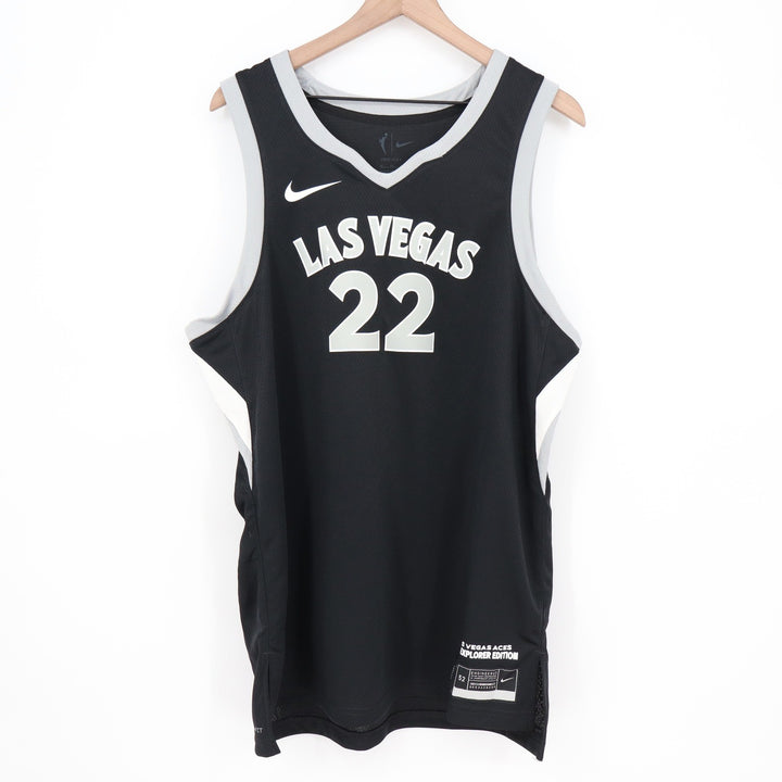 Nike A'ja Wilson Las Vegas Aces WNBA Explorer Edition Jersey Black XL