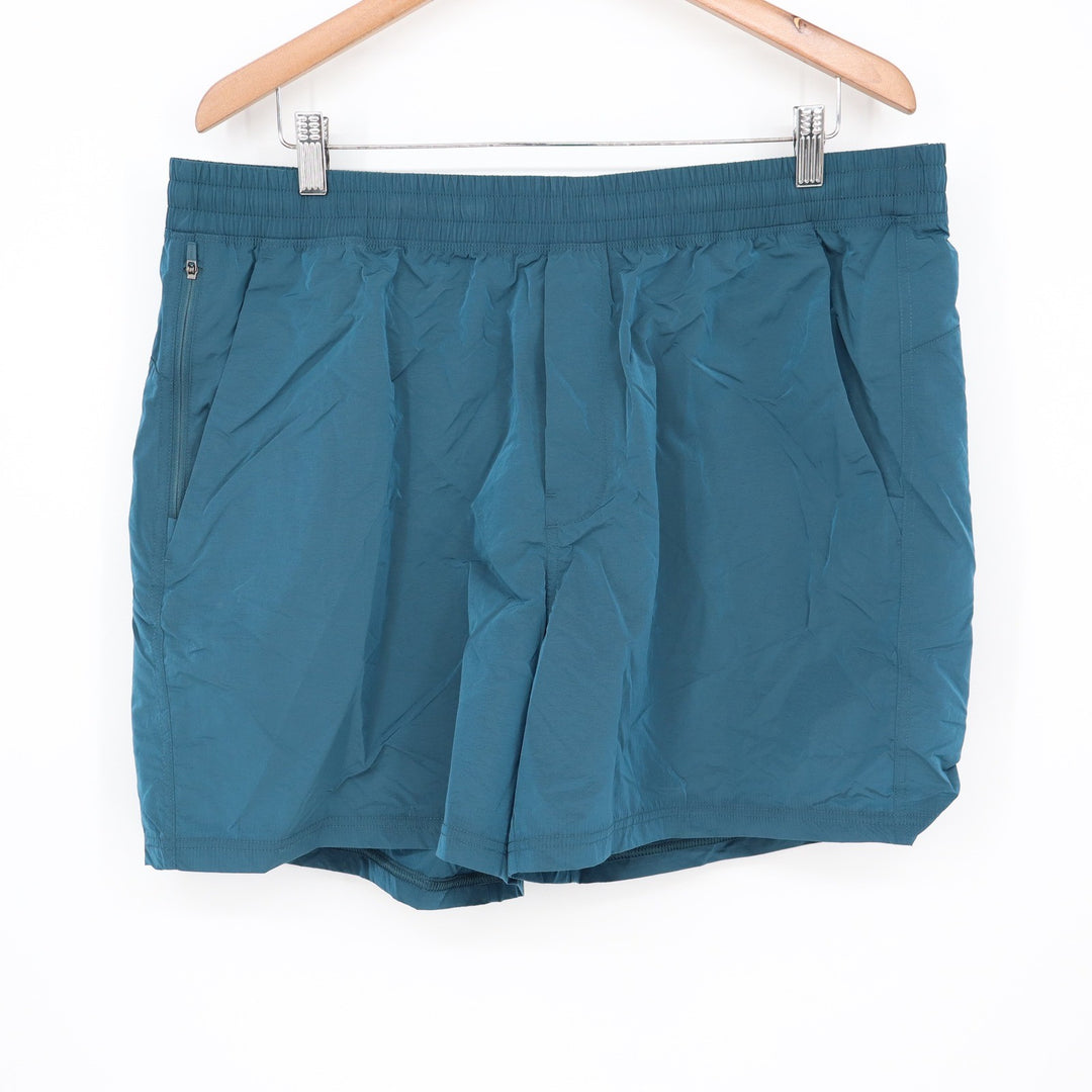 VRST Mens 5" All-In Short Unlined Teal Twilight Shine XL Water Repellent