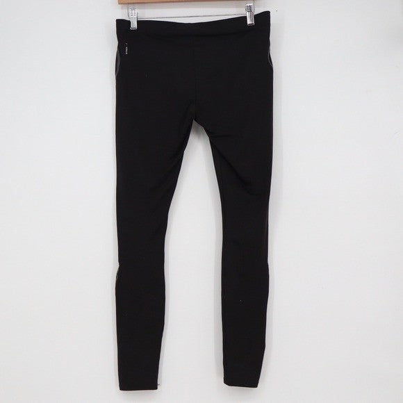 Kalenji Mens Black Running Leggings Athletic Training XS Reflective Logo