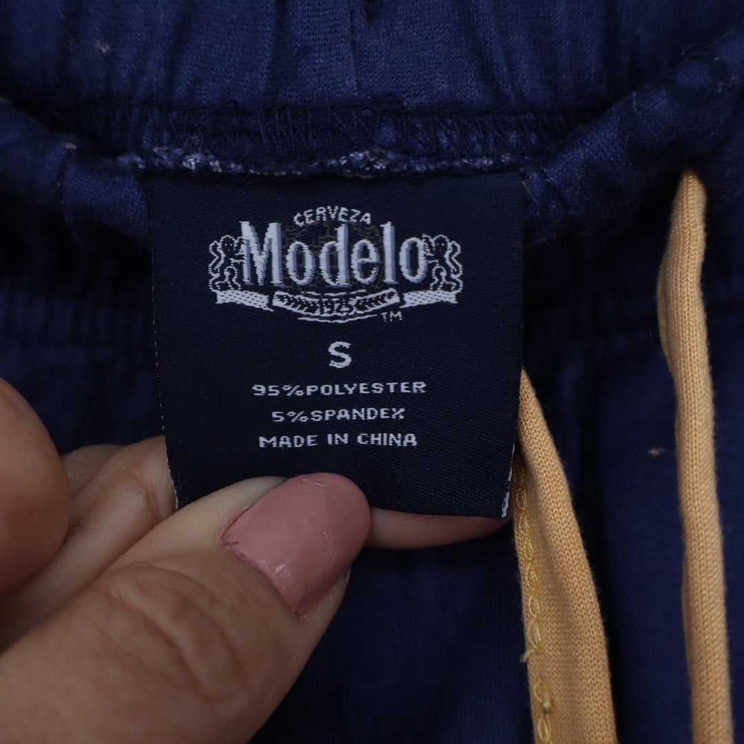 Modelo Especial Navy Blue Logo Print Lounge Pants Mens Small Pajamas Beer Merch