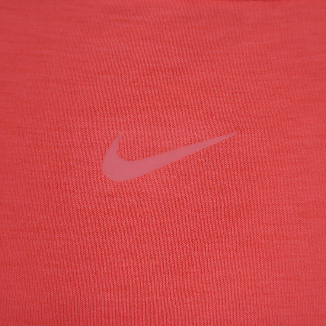 Nike Womens Training Boxy Cropped T-Shirt Bright Orange Coral XL