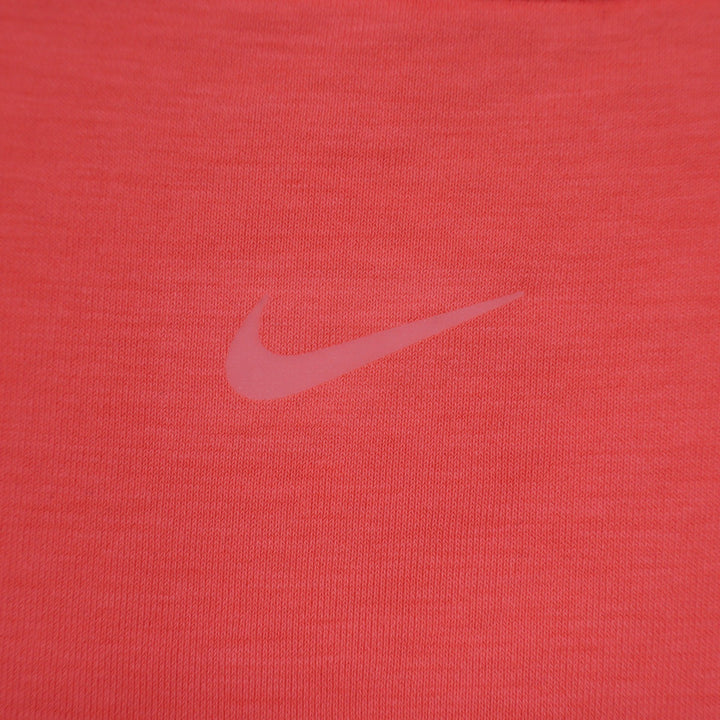 Nike Womens Training Boxy Cropped T-Shirt Bright Orange Coral XL