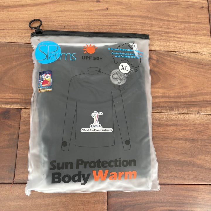 SP Arms Black Long Sleeve Sun Protection Body Warm UPF 50 Bodywarmer