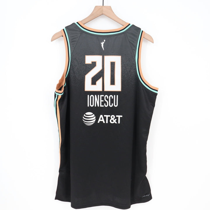 Nike New York Liberty Sabrina Ionescu 20 Explorer Edition Jersey Black Mens L