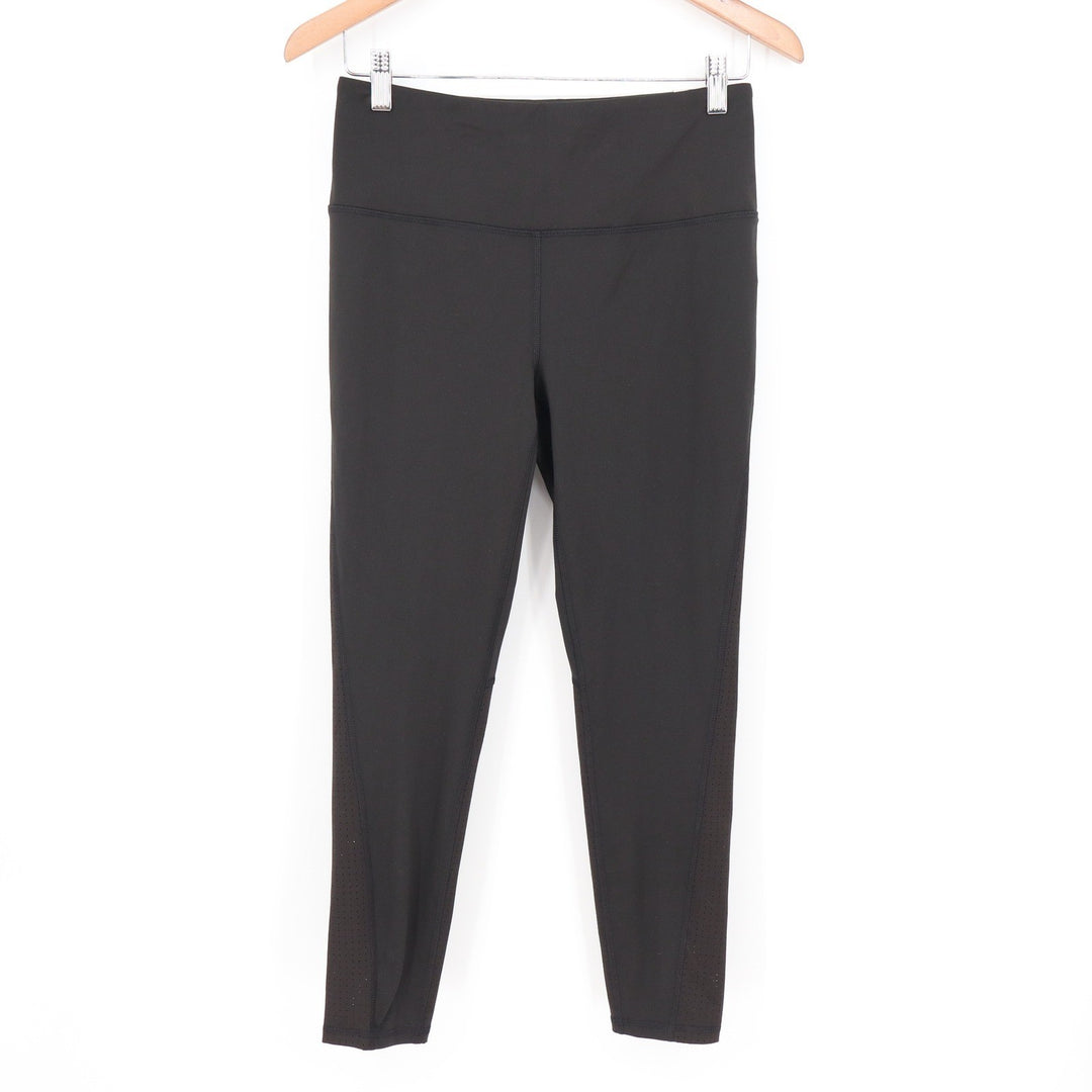 DSG Momentum Perforated Leggings Womens Medium Black Activewear NEW