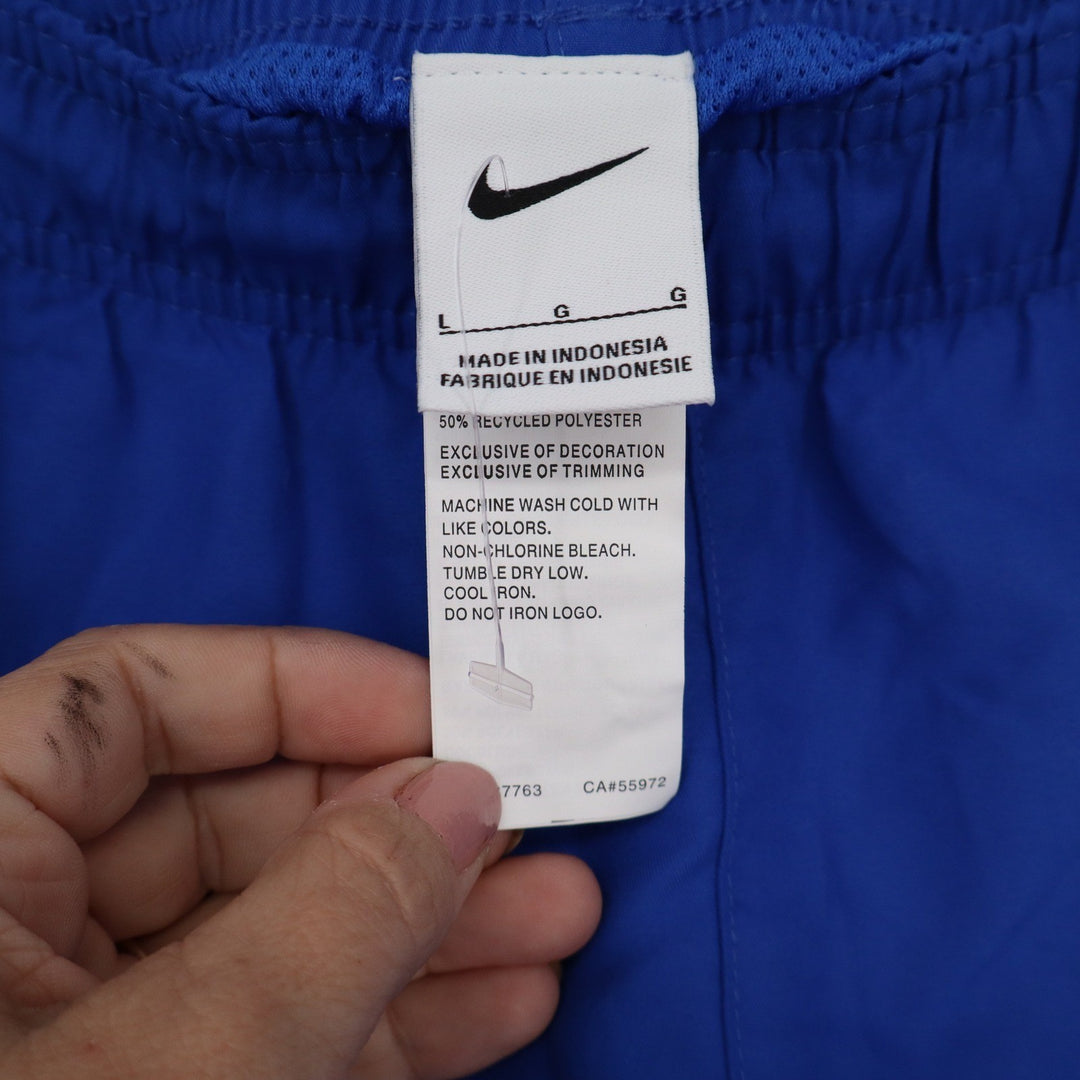 Nike Mens Swim Trunks 7" Volley Shorts Royal Blue Large NEW