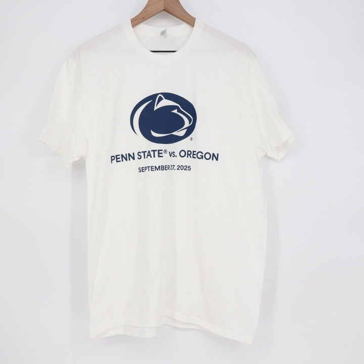 Penn State Nittany Lions vs Oregon Ducks Football Game T Shirt Size Large