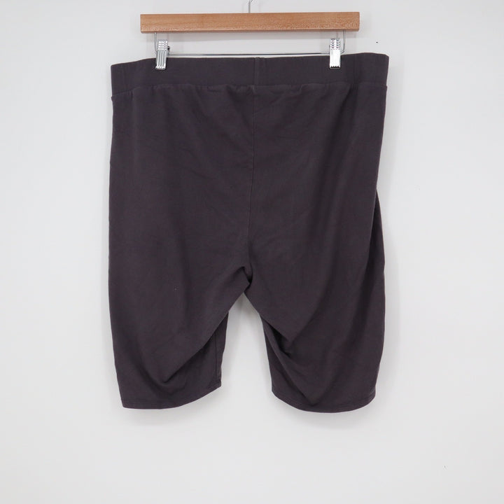 Torrid Womens Plus Size 3 Charcoal Gray Cotton Spandex Biker Shorts Pockets