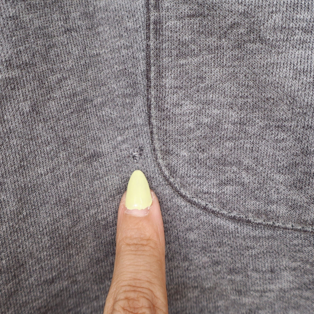 Old Navy Go-Recycled Gray Jogger Sweatpants Mens Small Heathered Fleece Pockets