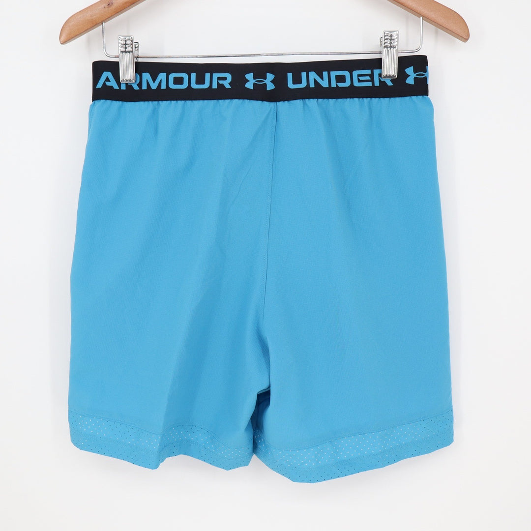 Under Armour Mens Vanish Woven 6in Shorts Blue Fitted Athletic Small