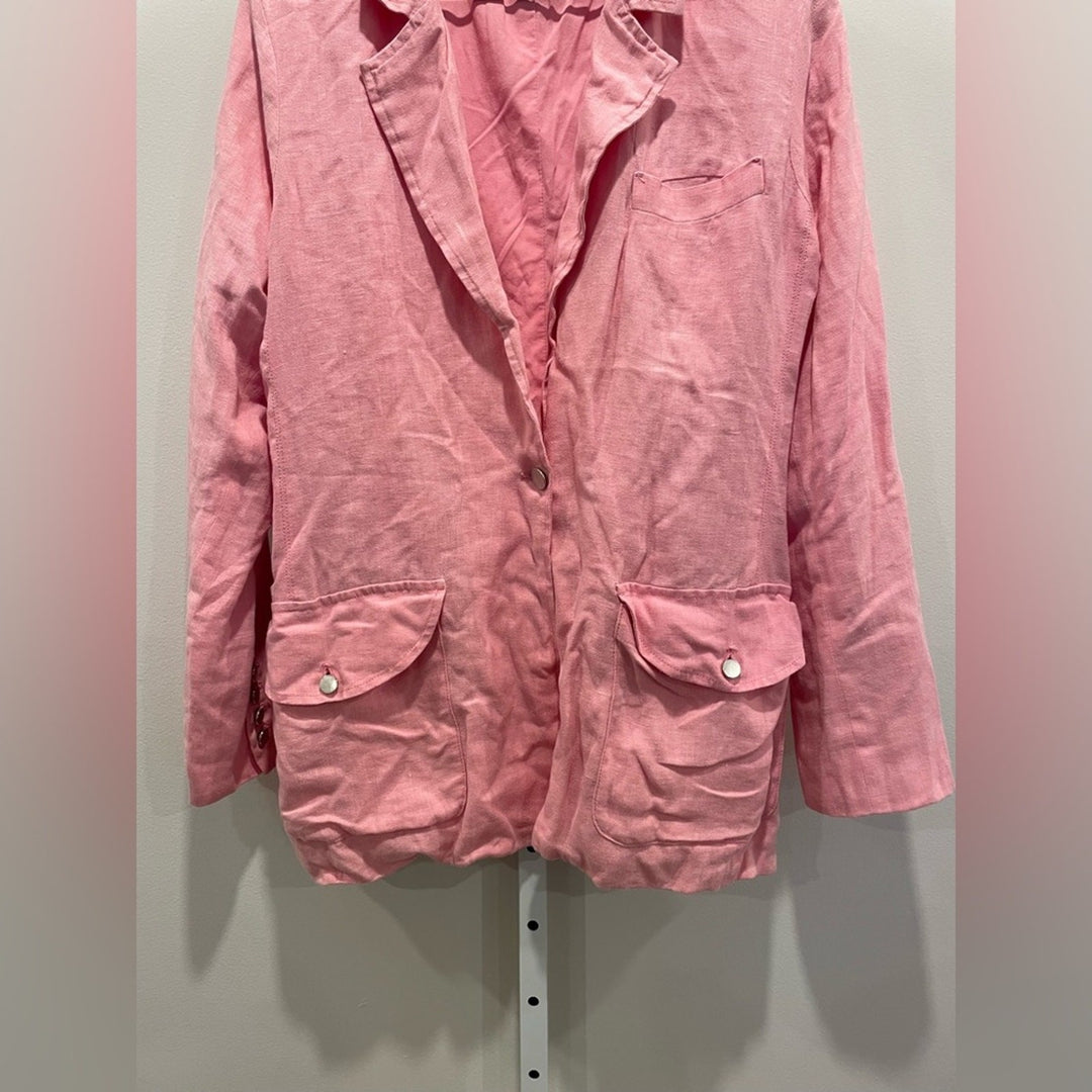 DL1961 Pink Linen Blazer Size M