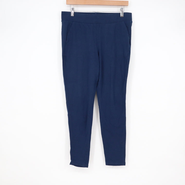 Torrid Navy Blue Stretch Knit Leggings Side Pockets Plus Size 1 1X