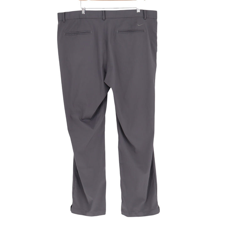Nike Dri Fit Chino Pants Mens 40 x 32 Charcoal Gray Stretch Golf Performance