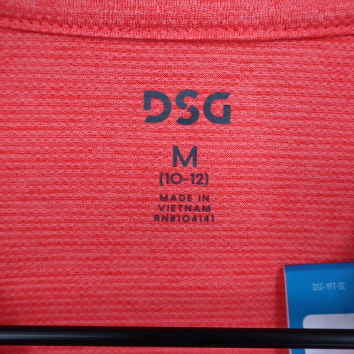 DSG Boys Cabana Coral Pieced Graphic Movement Tee Basketball Shirt Size M 10-12