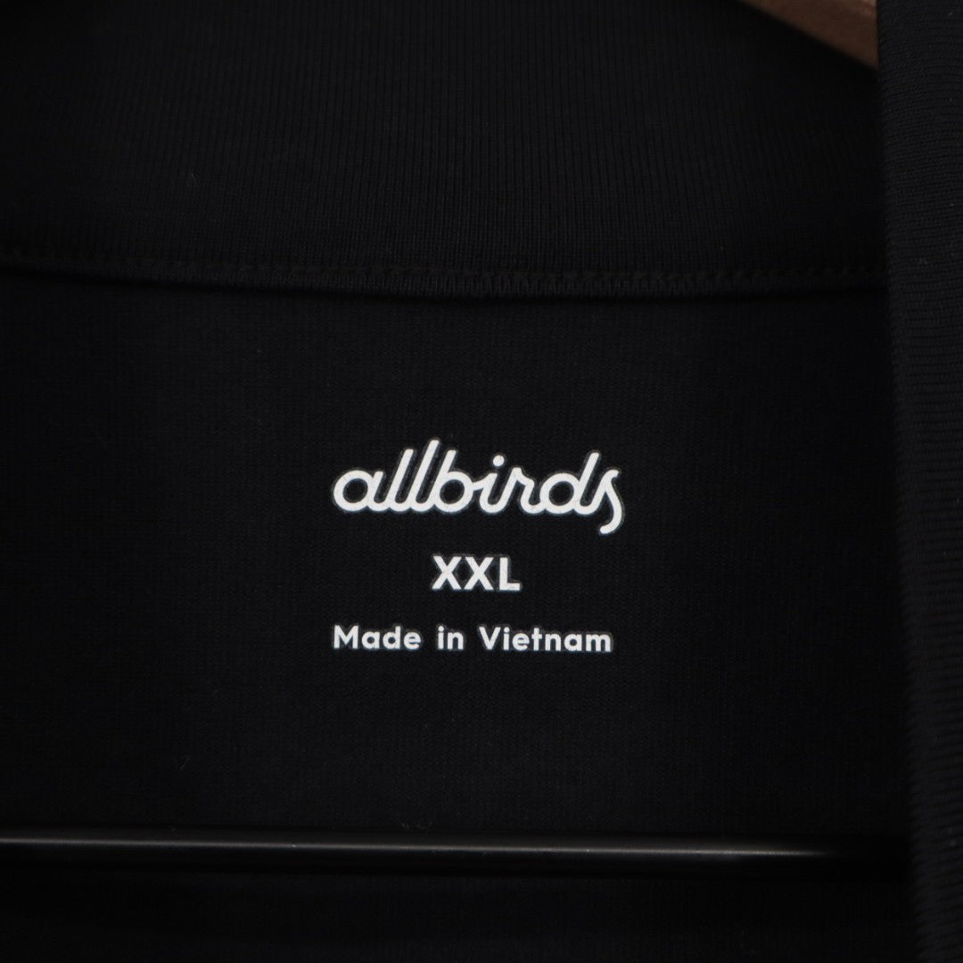 Allbirds Sweatshirt Womens 2XL Navy Performance Quarter Zip Thumb Hole Sleeve