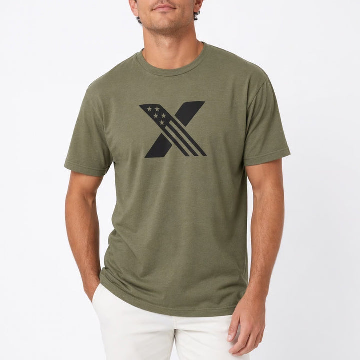 Apparel By Govx T-Shirt Mens XL Olive Green Short Sleeve Crew Neck Pullover