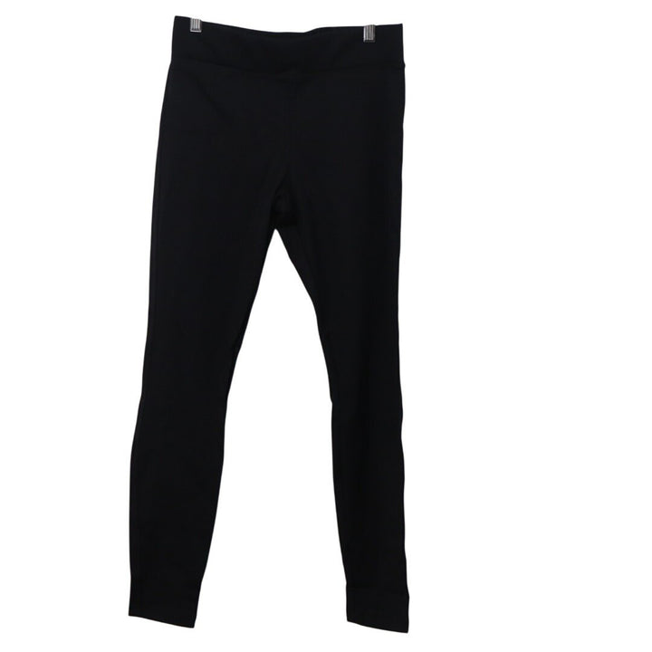 American Giant Ponte Slim Pants Womens 6 Black Modal Stretch Casual Skinny Leg