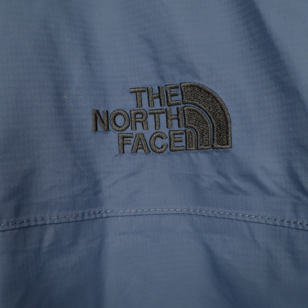 The North Face Rain Jacket Mens XL DryVent Blue Hooded Shell Excellent